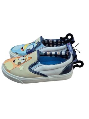 NWT Ground Up Bluey & Bingo Slip On Sneakers Size 13